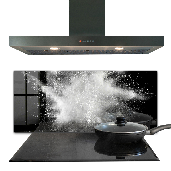 Spatplaat keuken Poederexplosie-abstractie
