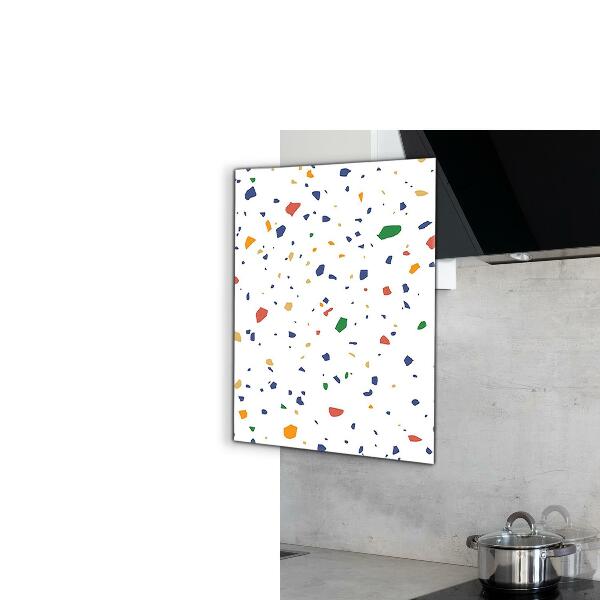 Foto achterwand keuken Terrazzo Terrazzo kiezels