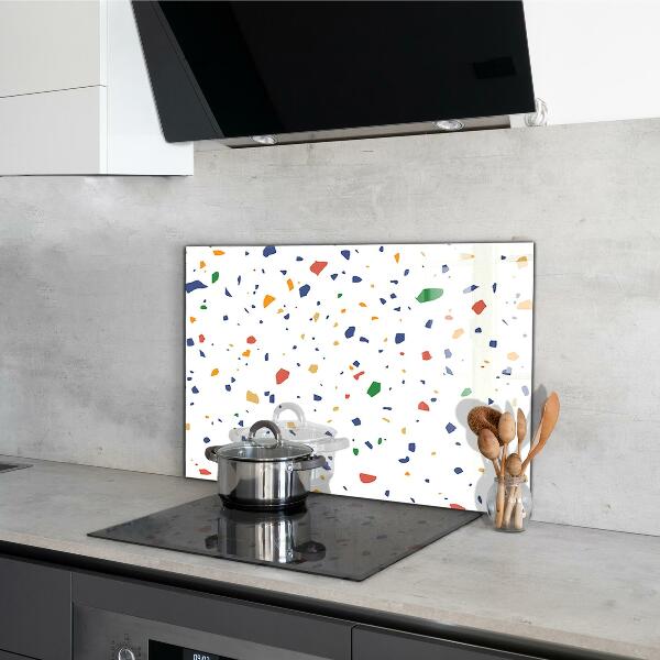 Foto achterwand keuken Terrazzo Terrazzo kiezels