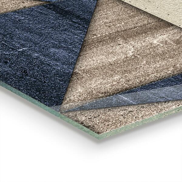 Spatscherm keuken glas Geometrische abstractie