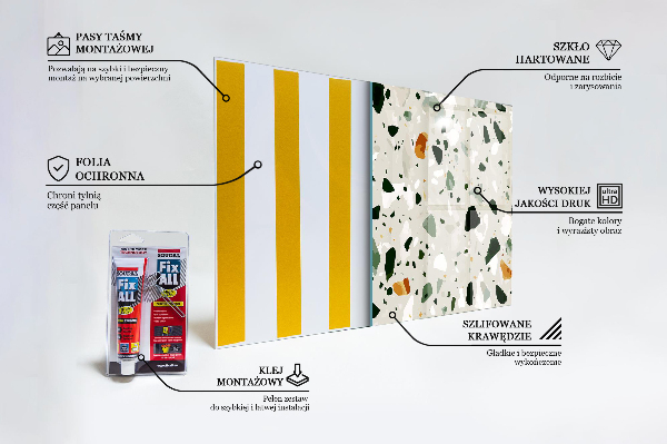 Achterwand keuken Terrazzo natuursteen