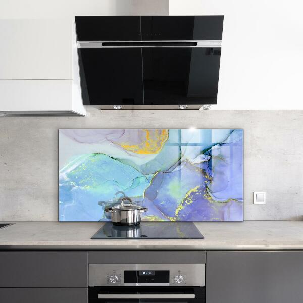 Spatplaat keuken Abstracte blauwe energie