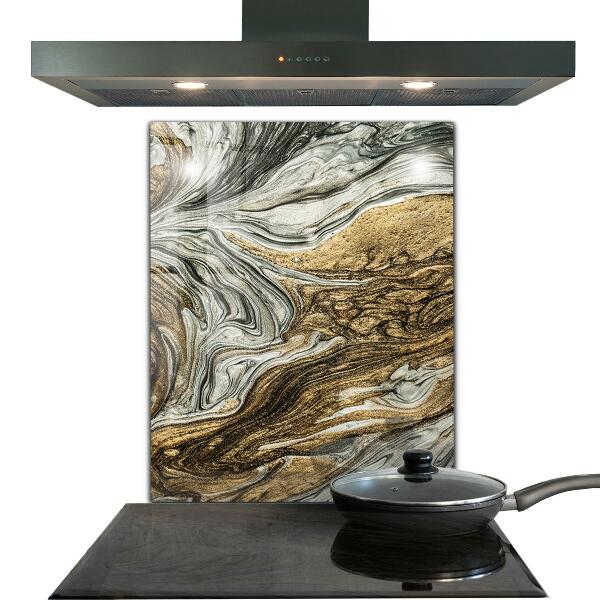 Achterwand keuken Stenen structuur