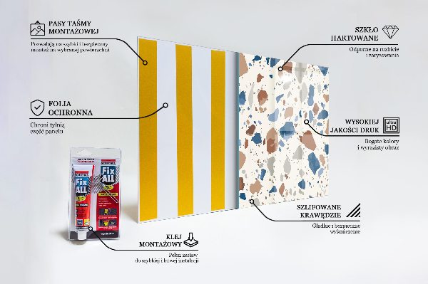 Achterwand keuken Terrazzo Terrazzosteen