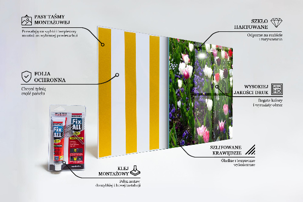 Achterwand keuken Zomerbloemenweide