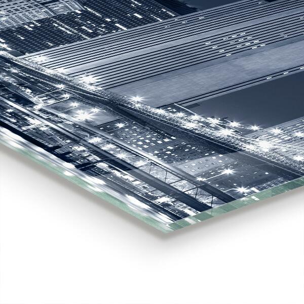 Keuken achterwand glas Brooklyn Bridge Manhattan