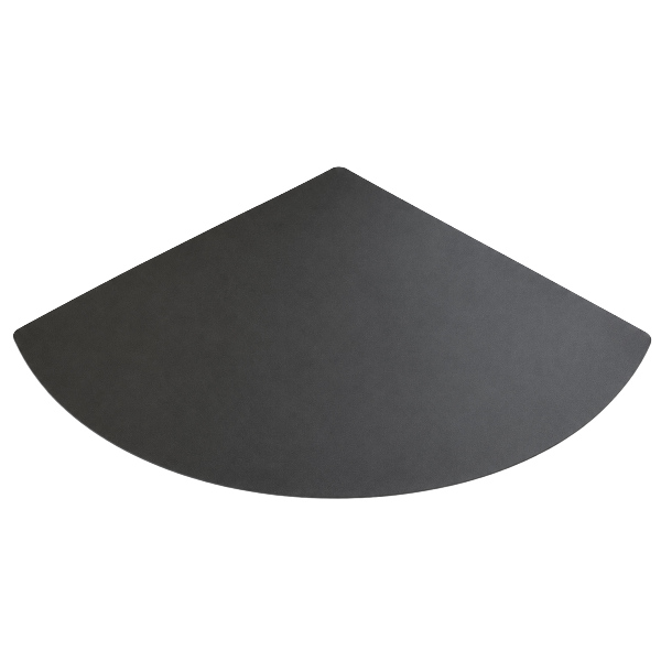 Kwartronde barbecue-onderlegger voor het terras 100x100 cm