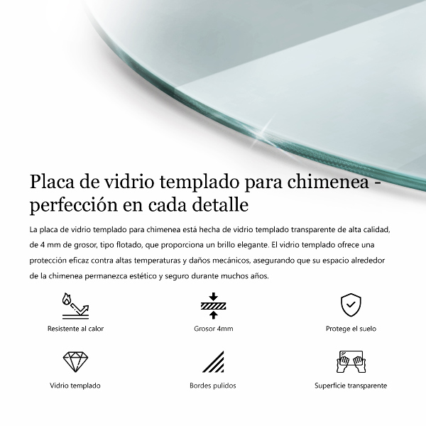 Onderplaat kachel 100x100 cm