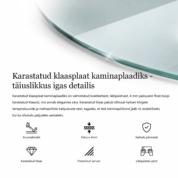 Onderplaat kachel 100x100 cm