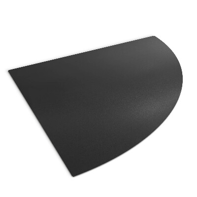 Vloerplaat voor houtkachel zwart staal 100x100 cm