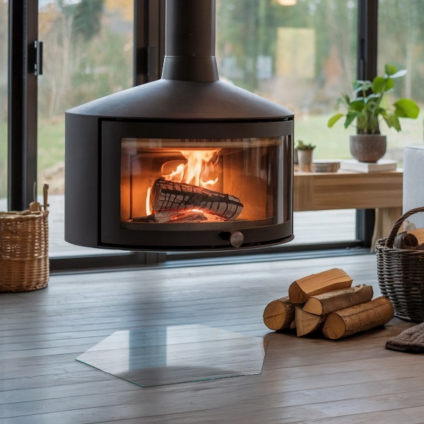 Vloerplaat voor kachel h40