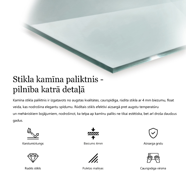 Vloerplaat voor kachel h40