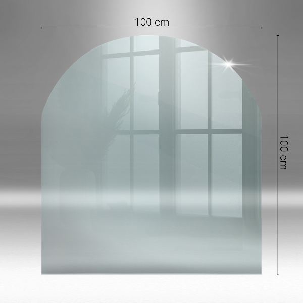 Onderplaat kachel 100x100 cm