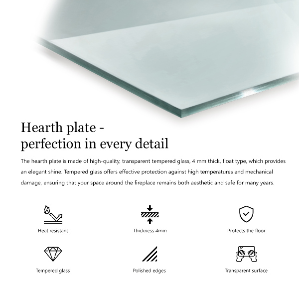 Onderplaat kachel 120x60 cm