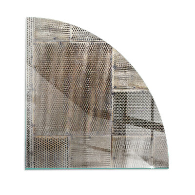 Plaat voor onder kachel Geperforeerd plaatpatroon