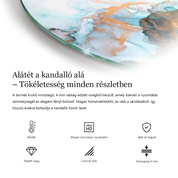 Plaat voor onder kachel Abstract textuurpatroon