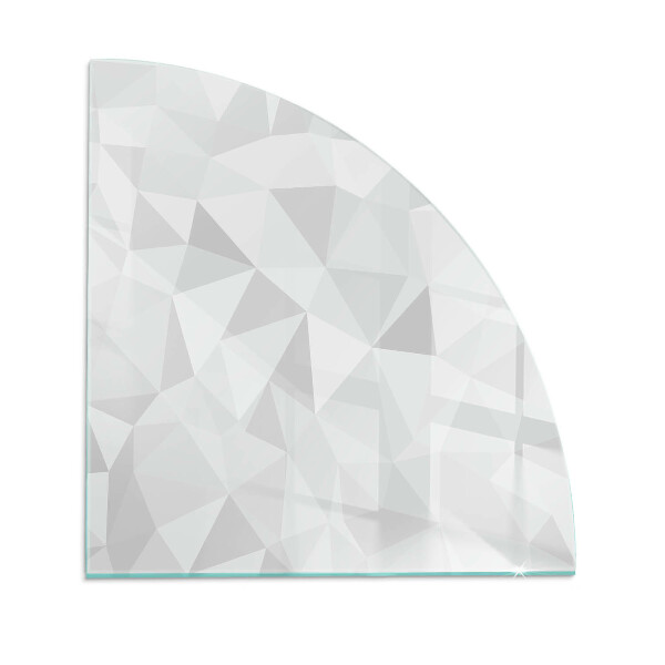 Plaat voor onder kachel Abstract geometrisch patroon