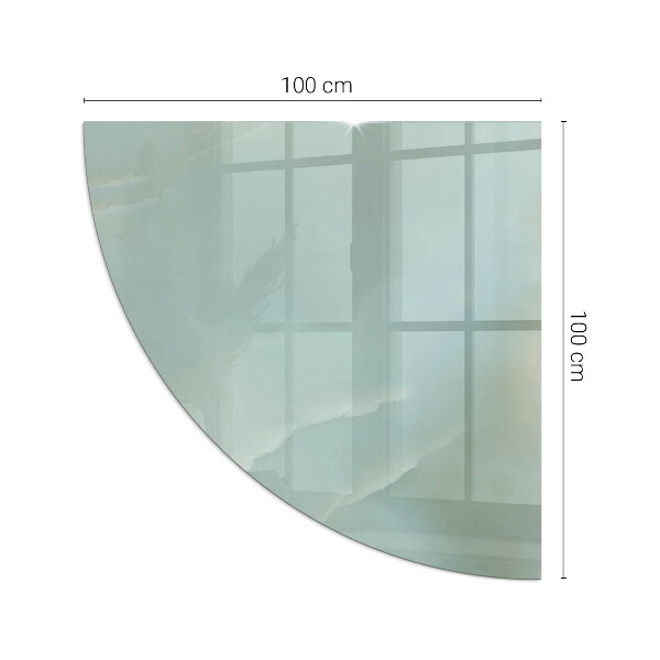 Vloerplaat openhaard Fijn marmerpatroon