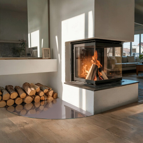 Vloerplaat openhaard Kleur beige