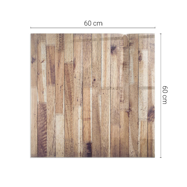 Vierkante kachel vloerplaat Houten bord in de lay-out