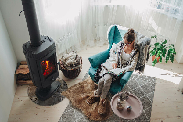 Ronde onderplaat kachel Geperforeerd plaatpatroon