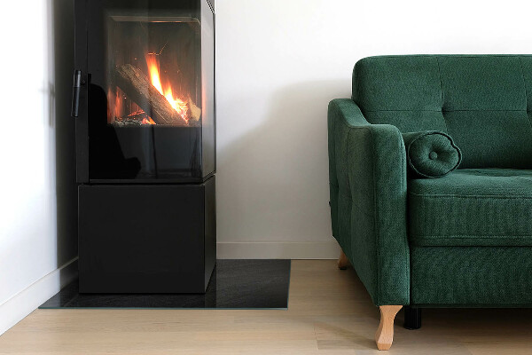 Rechthoekige kachel vloerplaat Natuursteen textuur