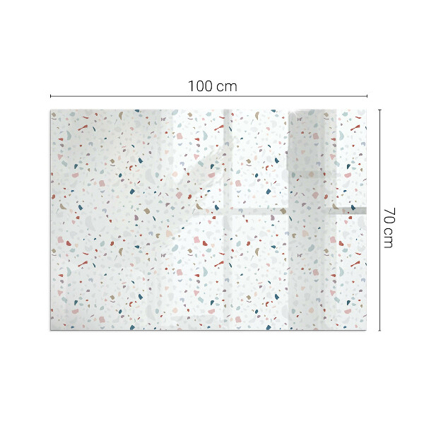 Rechthoekige kachel vloerplaat Patroon met kleine vormen