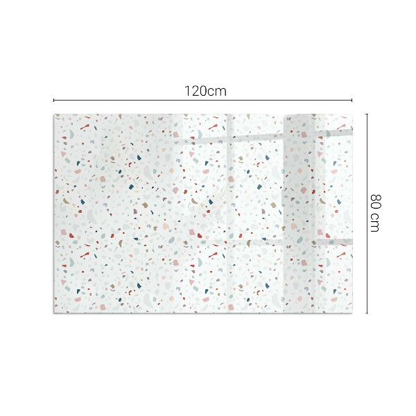 Rechthoekige kachel vloerplaat Patroon met kleine vormen