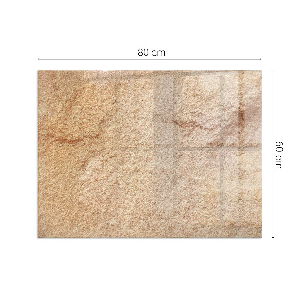 Rechthoekige kachel vloerplaat Natuursteen textuur