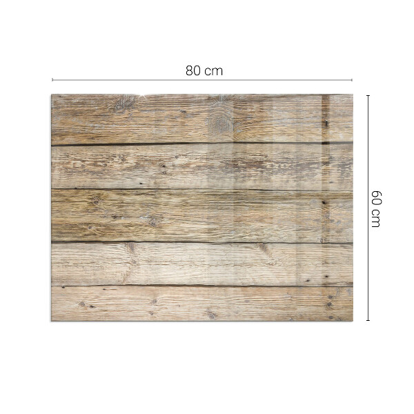 Rechthoekige vloerplaat voor houtkachel Houten bord in de lay-out