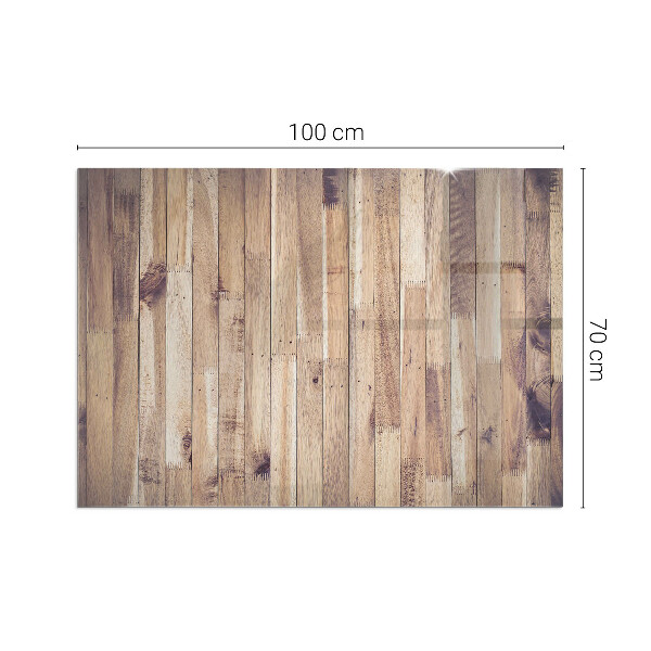 Rechthoekige kachel vloerplaat Houten bord in de lay-out