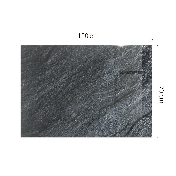 Rechthoekige vloerplaat voor kachel Steenoppervlaktetextuur