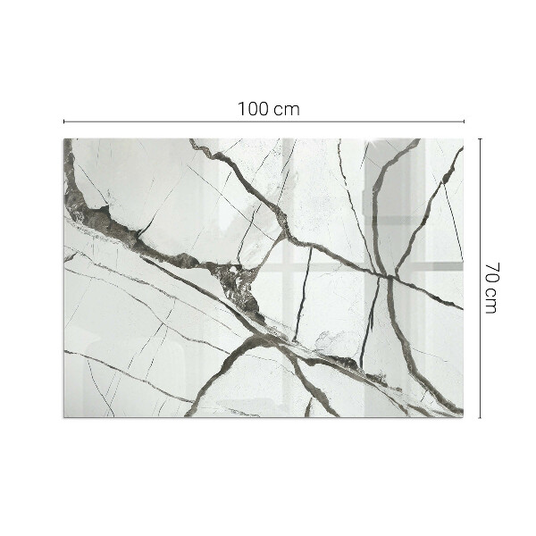 Rechthoekige kachel vloerplaat Marmeraderpatroon