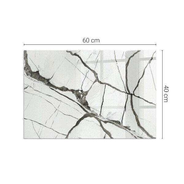 Rechthoekige kachel vloerplaat Marmeraderpatroon