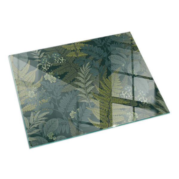 Rechthoekige kachel vloerplaat Plantenmotieven met vlinders