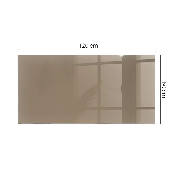 Rechthoekige kachel vloerplaat Kleur Bruin