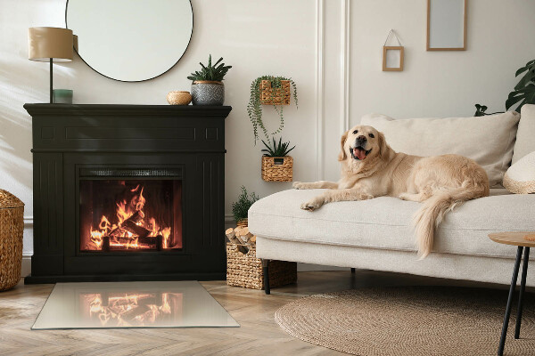 Rechthoekige kachel vloerplaat Kleur beige