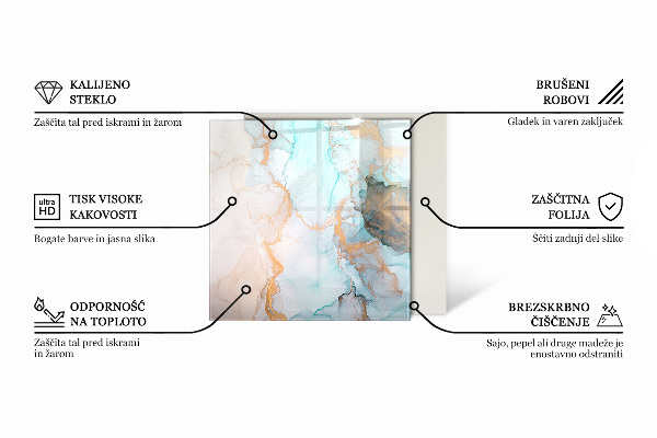 Zeshoekige onderplaat kachel Abstract textuurpatroon