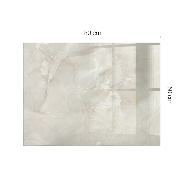 Rechthoekig tafelblad van glas Marmer grafische compositie